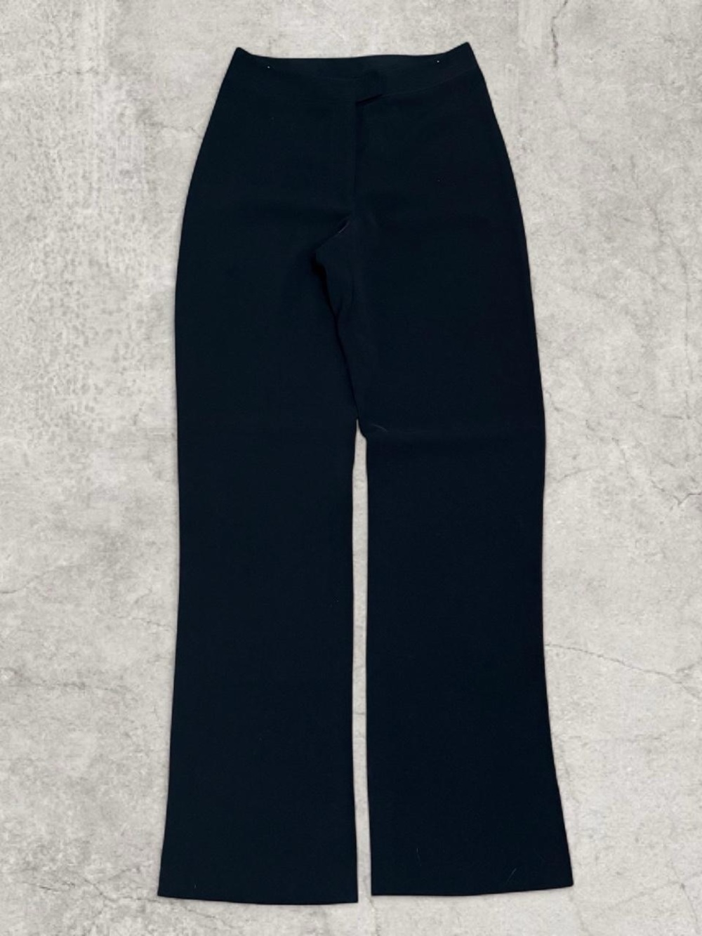 bebe Black High-Rise Wide Leg Trousers